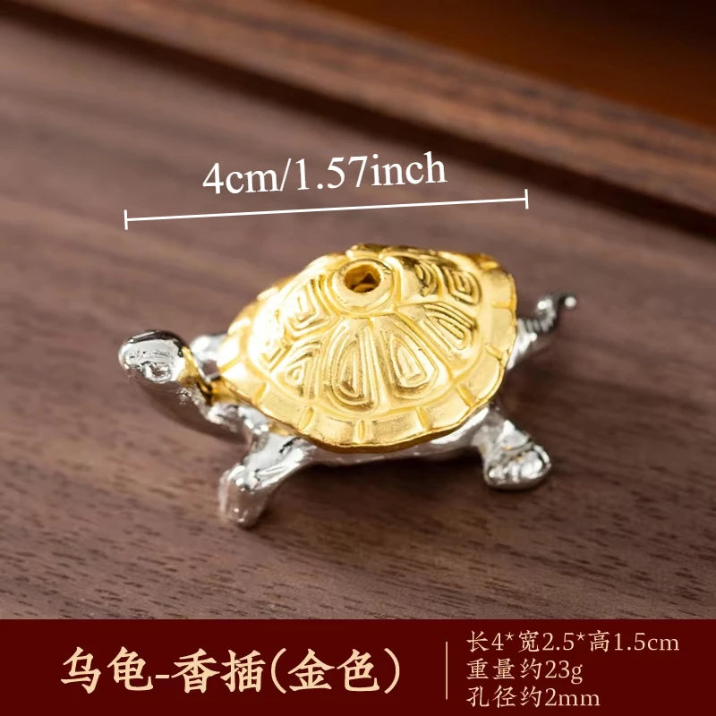 Metal Zen Lotus Buddha Incense Burner Incense Diffuser Incense Stick Holder Censer Buddhist Aromatherapy Use In Office Teahouse