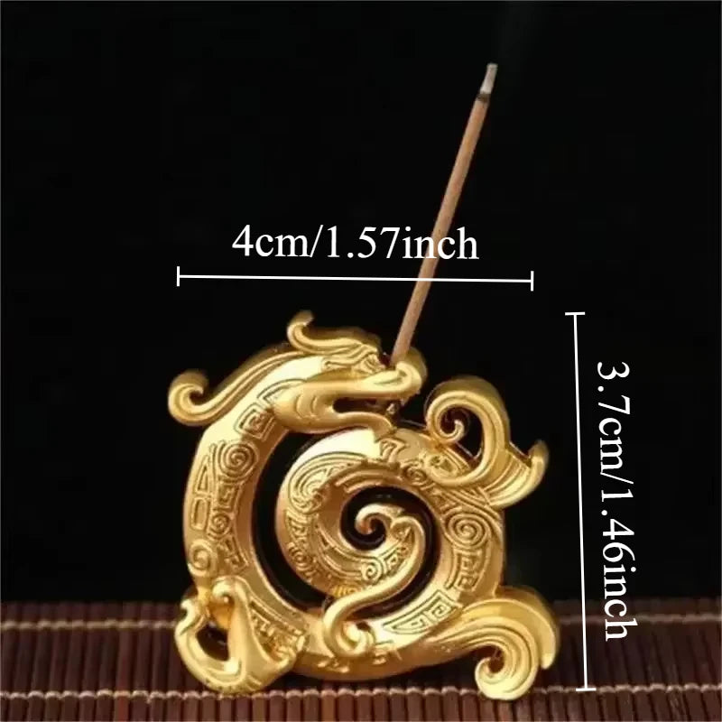 Metal Zen Lotus Buddha Incense Burner Incense Diffuser Incense Stick Holder Censer Buddhist Aromatherapy Use In Office Teahouse