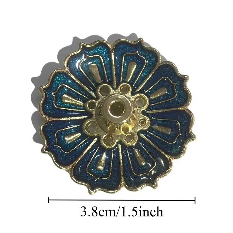 Metal Zen Lotus Buddha Incense Burner Incense Diffuser Incense Stick Holder Censer Buddhist Aromatherapy Use In Office Teahouse