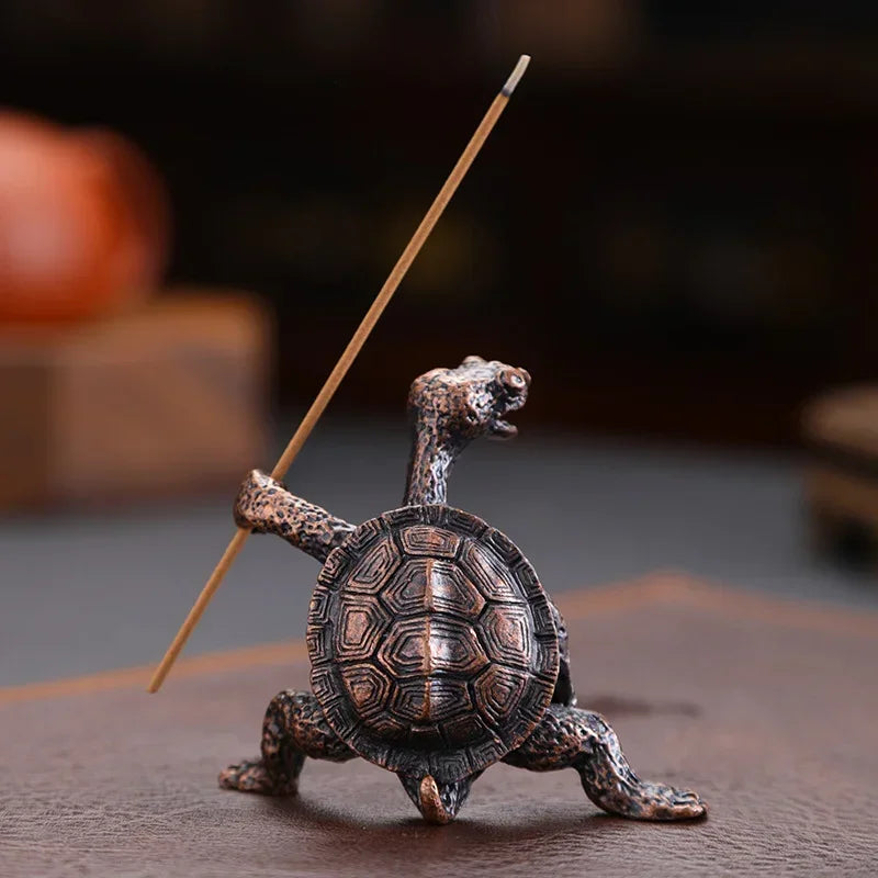 Metal Zen Lotus Buddha Incense Burner Incense Diffuser Incense Stick Holder Censer Buddhist Aromatherapy Use In Office Teahouse